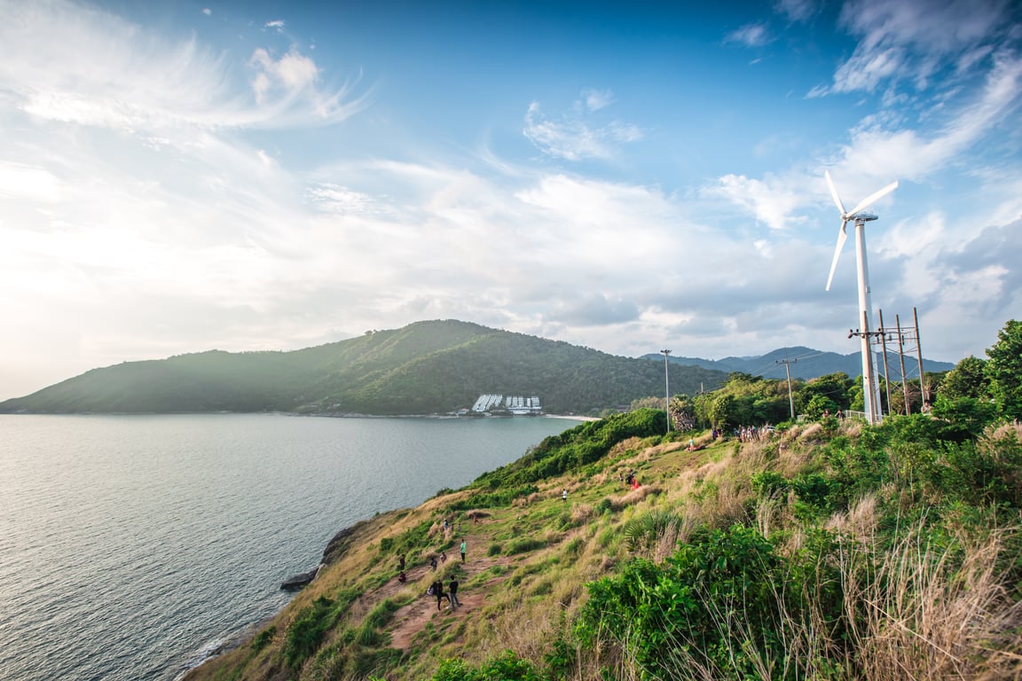 Windmill Viewpoint  Thailand Holiday