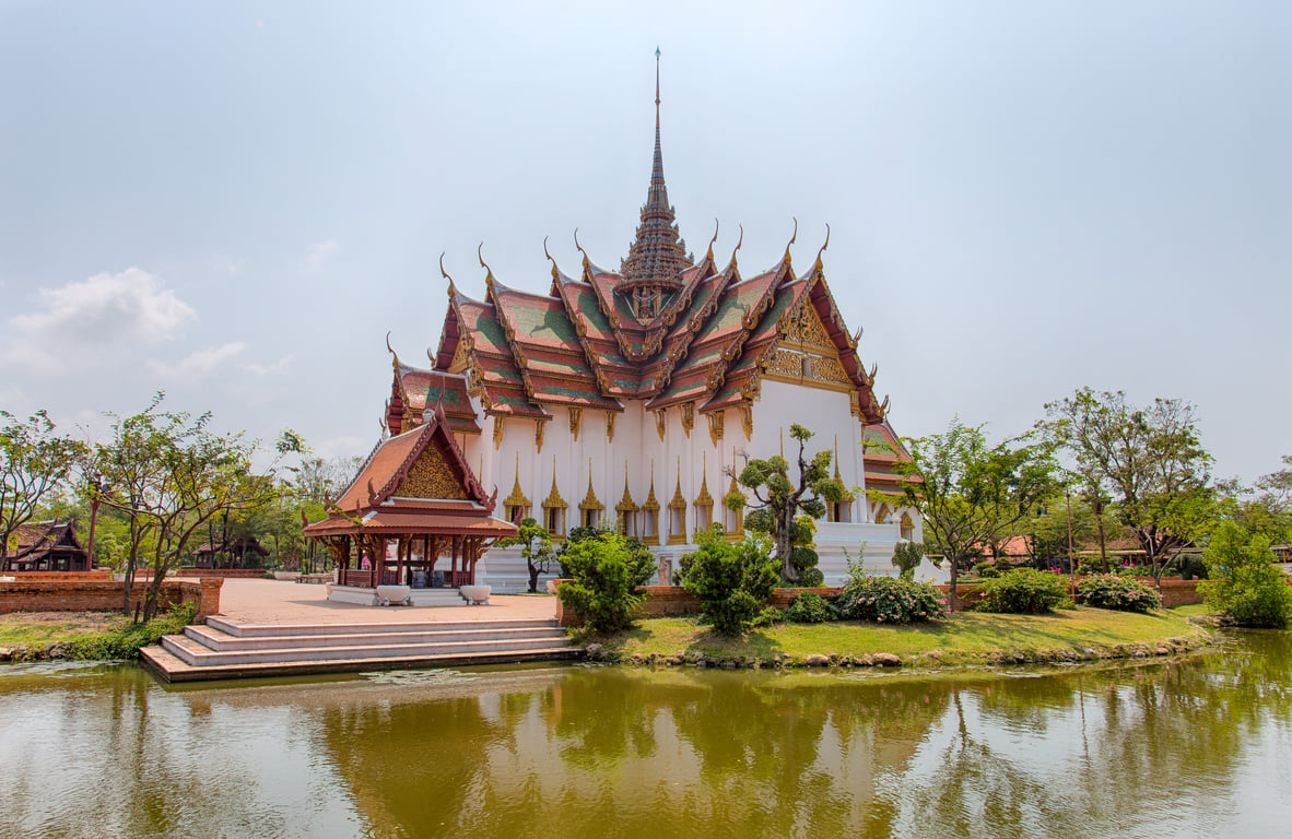 Dusit Maha Prasat poi Thailand Holiday