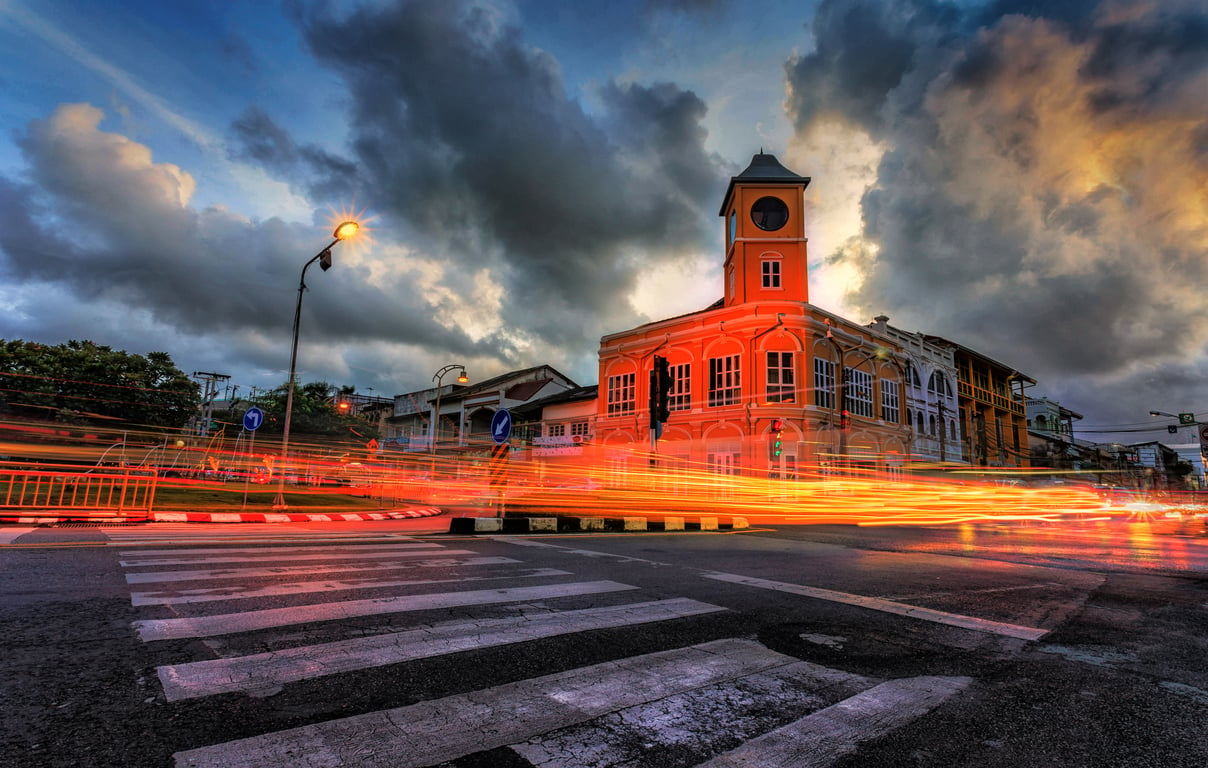 Old Phuket Town poi Thailand Holiday