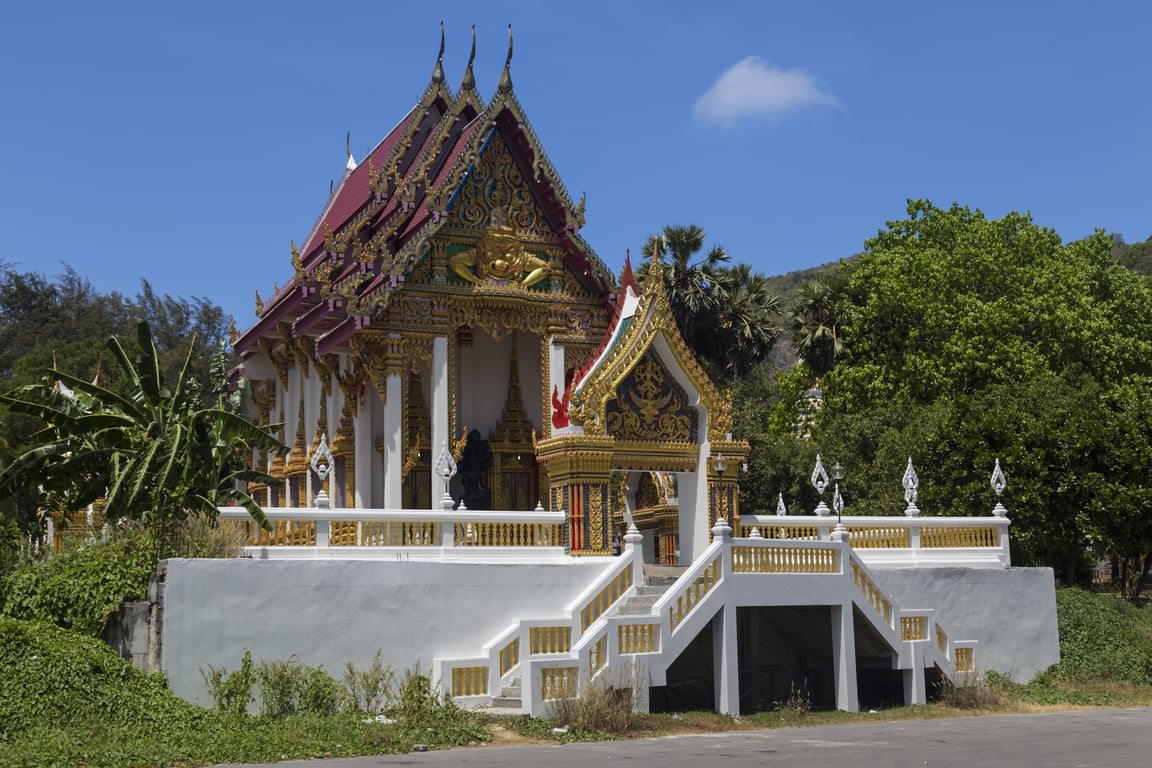 Wat Nai Harn Temple poi Thailand Holiday