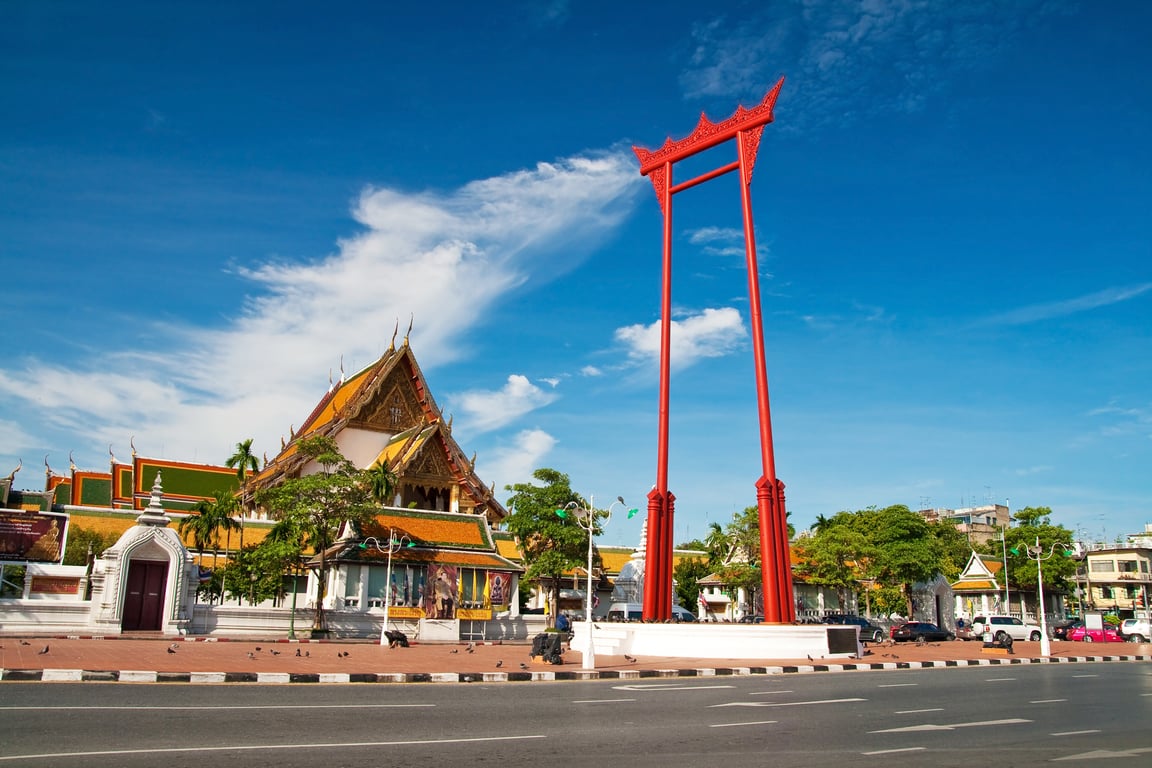 Giant Swing poi Thailand Holiday