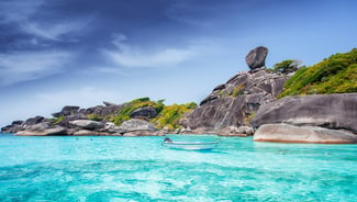 Holiday in Similan island in Thailand