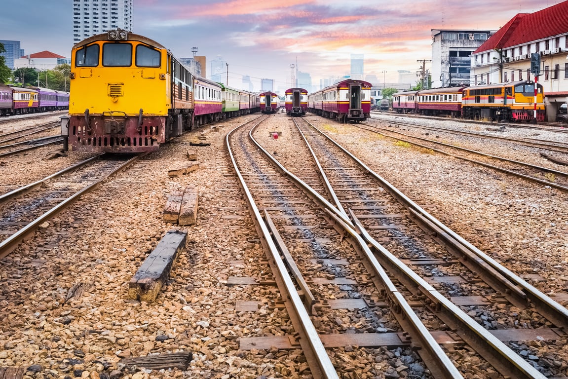 Bangkok Hua Lamphong Railway Station poi Thailand Holiday