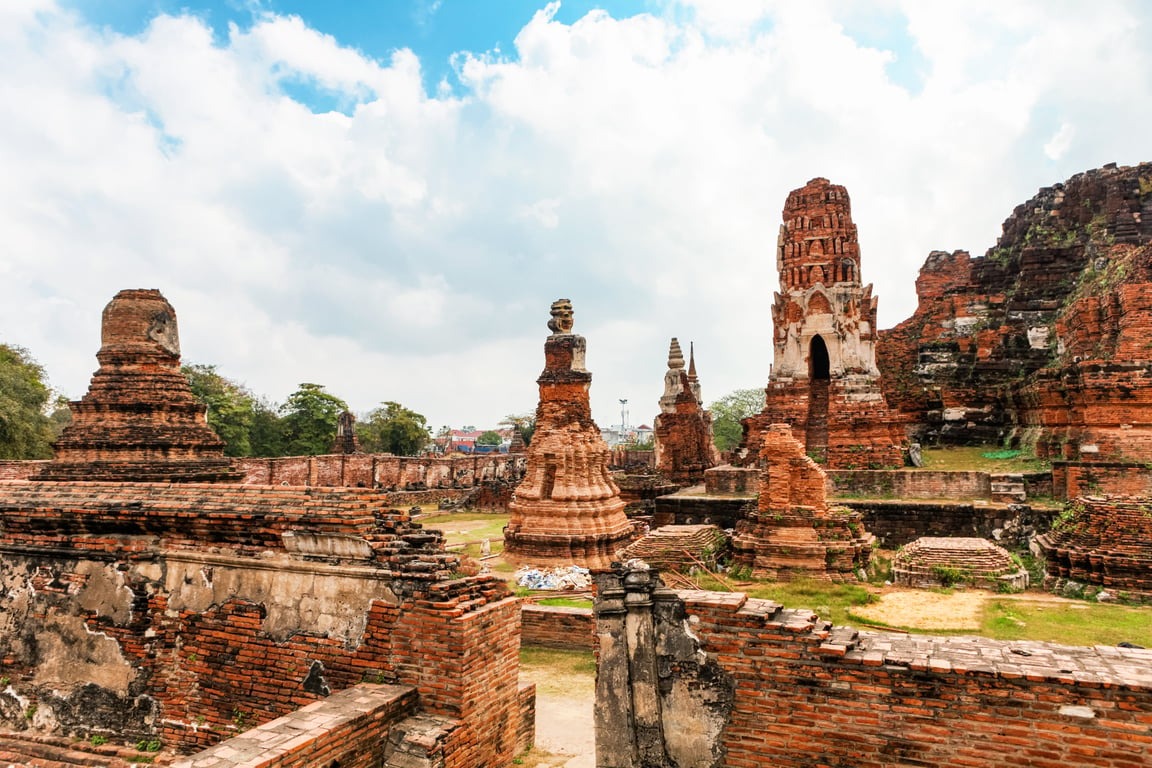 Wat Mahathat poi Thailand Holiday