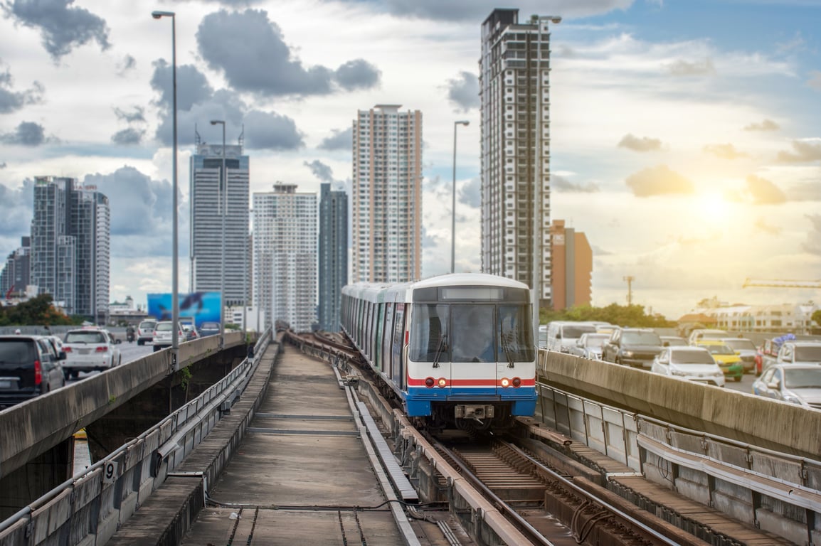 BTS Skytrain poi Thailand Holiday