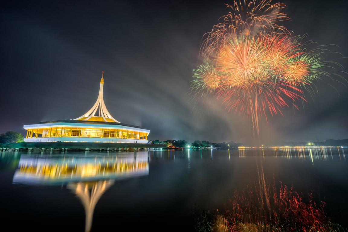 King Rama IX Park  Thailand Holiday