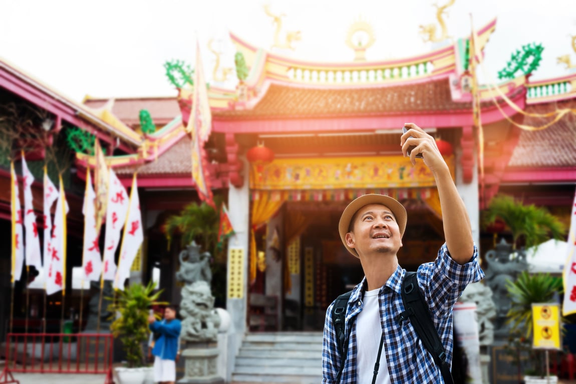 Jui Tui Shrine in Phuket  Thailand Holiday