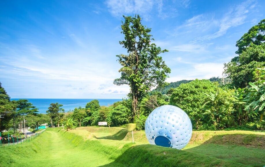 Rollerball Zorbing Phuket  Thailand Holiday