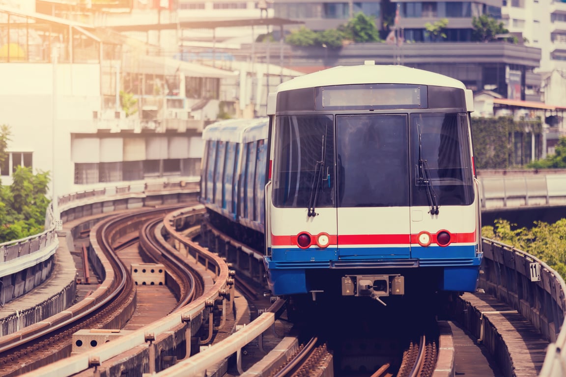 BTS Skytrain poi Thailand Holiday