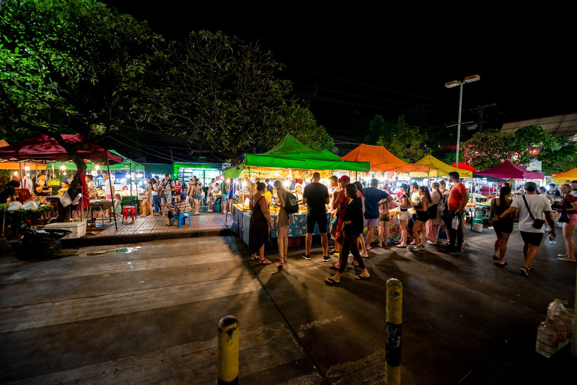 Banzaan Fresh Market poi Thailand Holiday