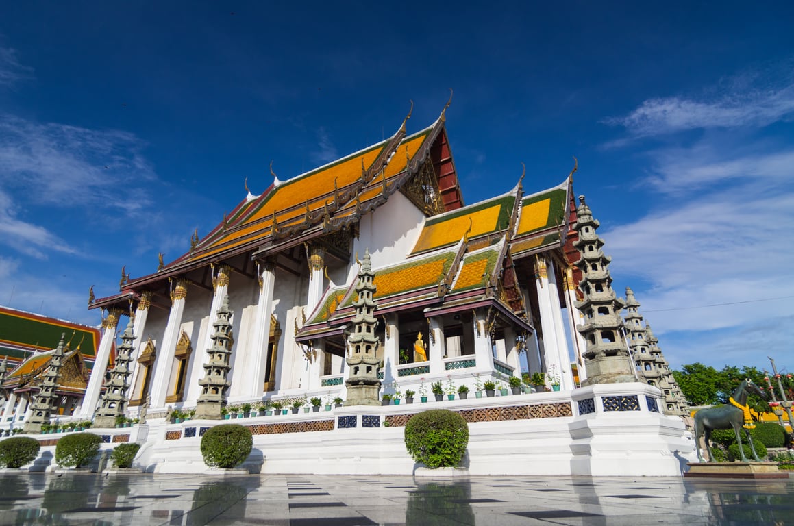 Wat Suthat Temple poi Thailand Holiday