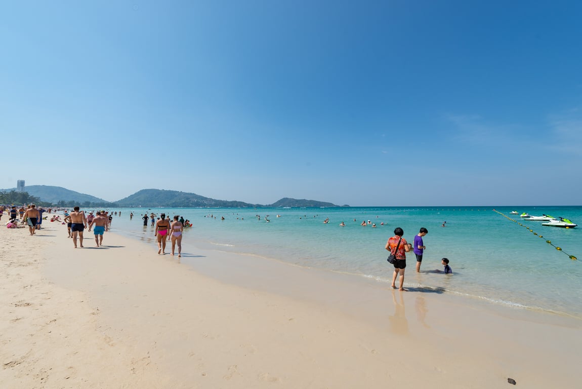 Patong beach poi Thailand Holiday