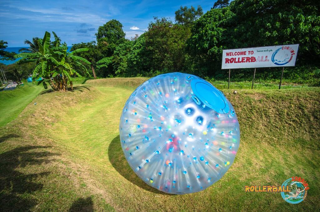 Rollerball Zorbing Phuket activity Thailand Holiday