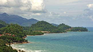 Holiday in Ko Chang island in Thailand