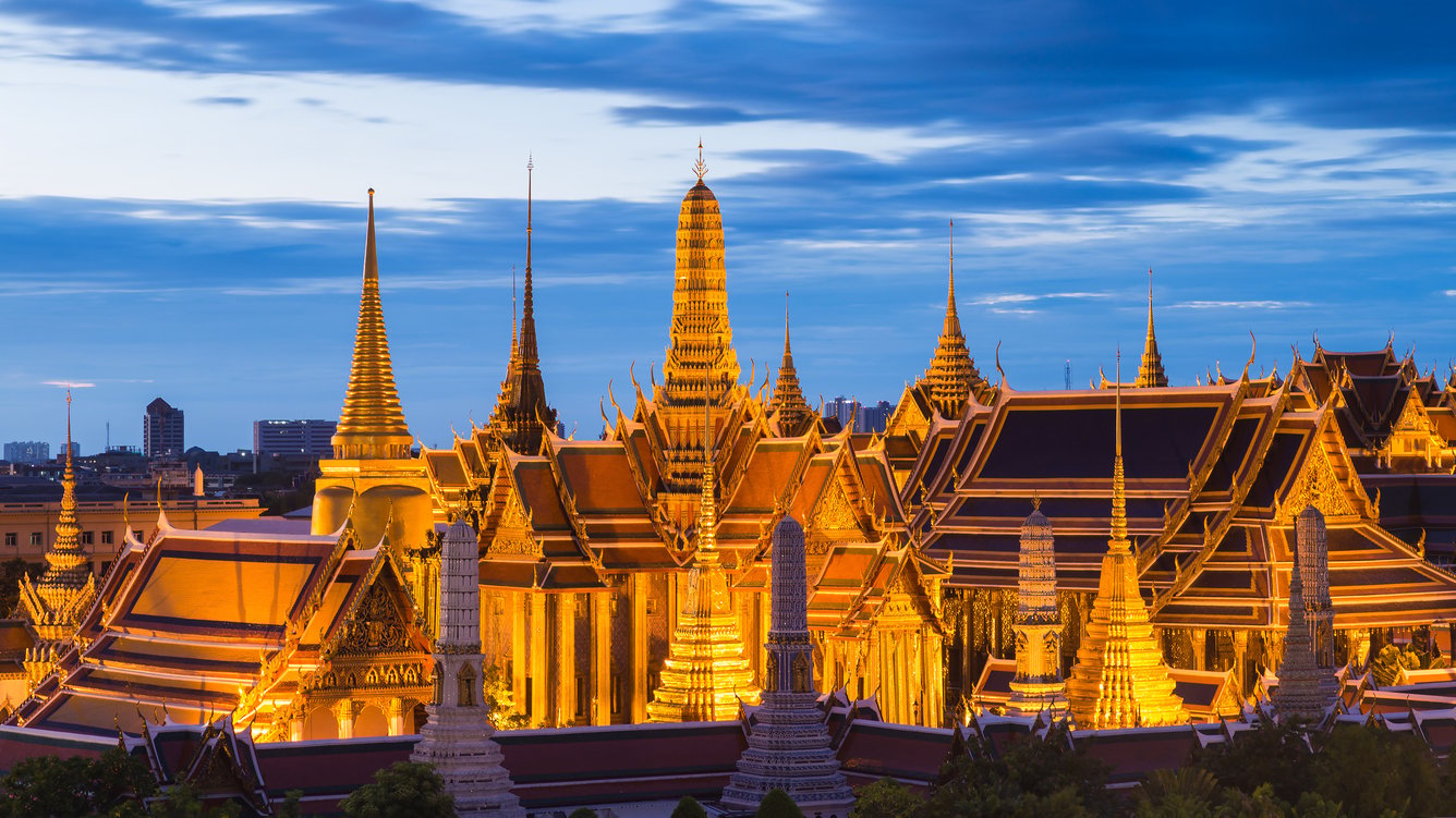 Wat Phra Kaew - Grand Palace  Thailand Holiday