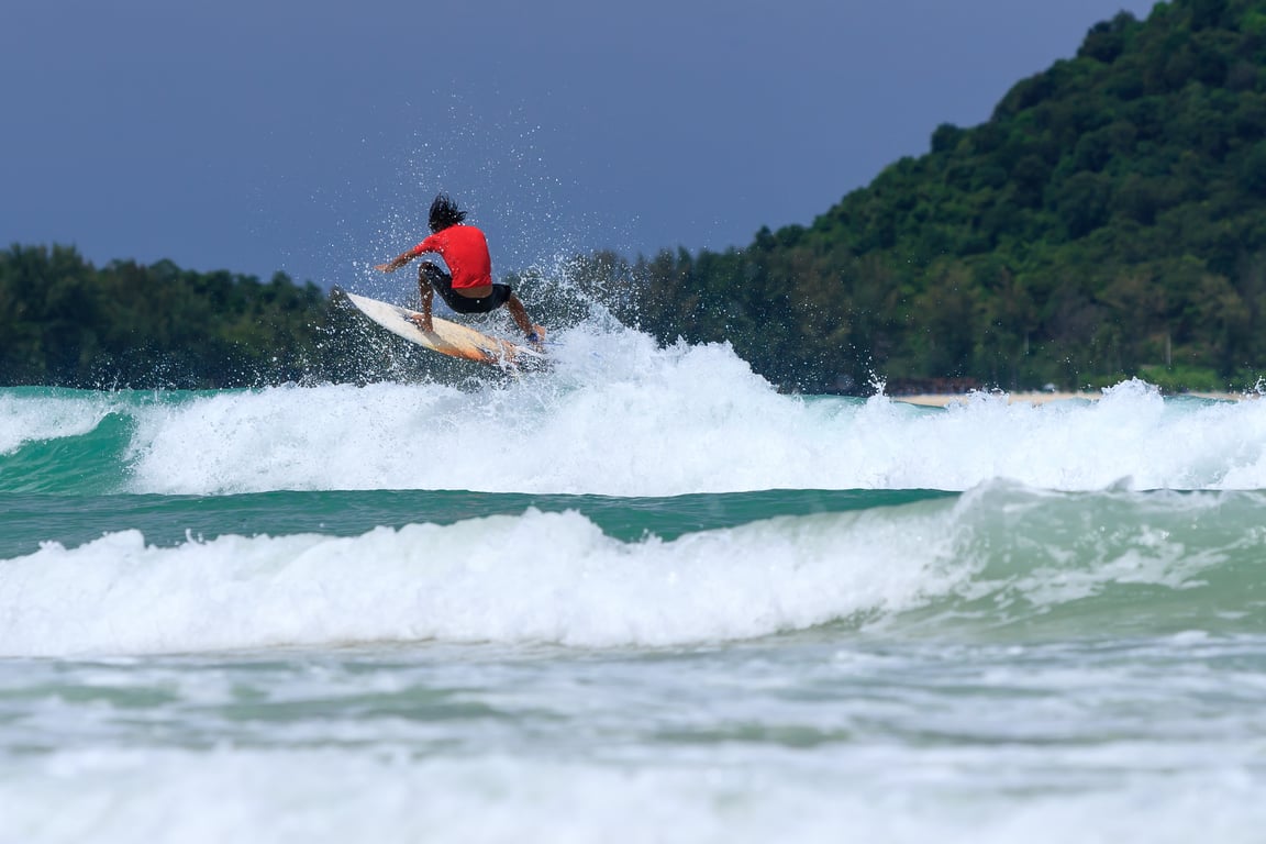 Surfing Phuket activity Thailand Holiday