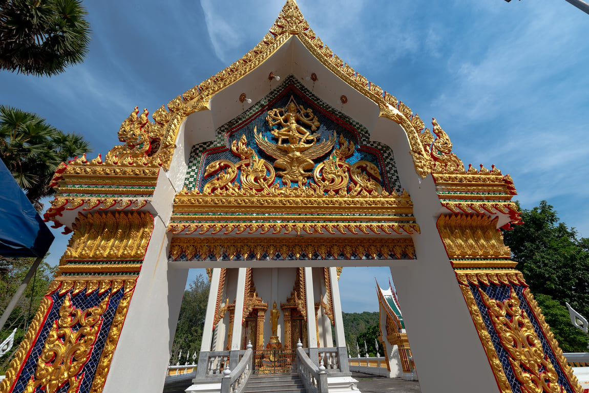 Wat Nai Harn Temple poi Thailand Holiday