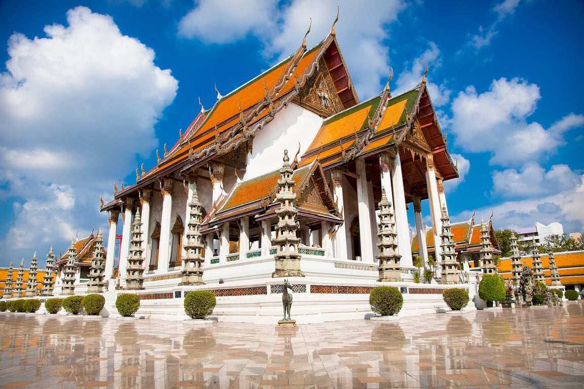 Wat Suthat Temple  Thailand Holiday