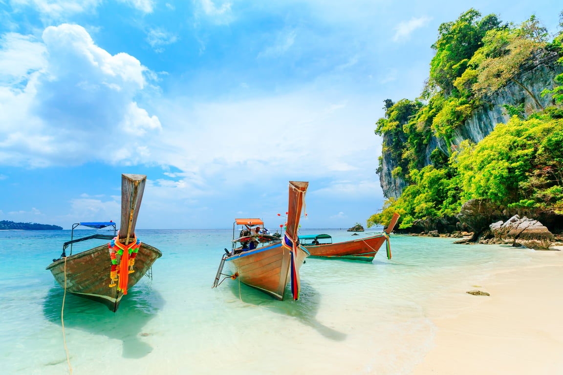 Paradise Beach poi Thailand Holiday