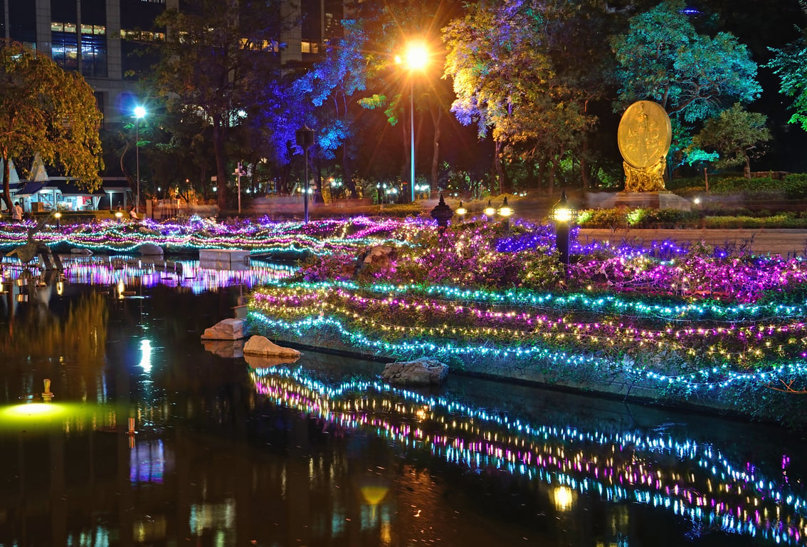 Benchasiri Park poi Thailand Holiday