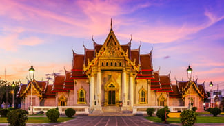 Holiday in Wat Pho Bangkok poi in Thailand