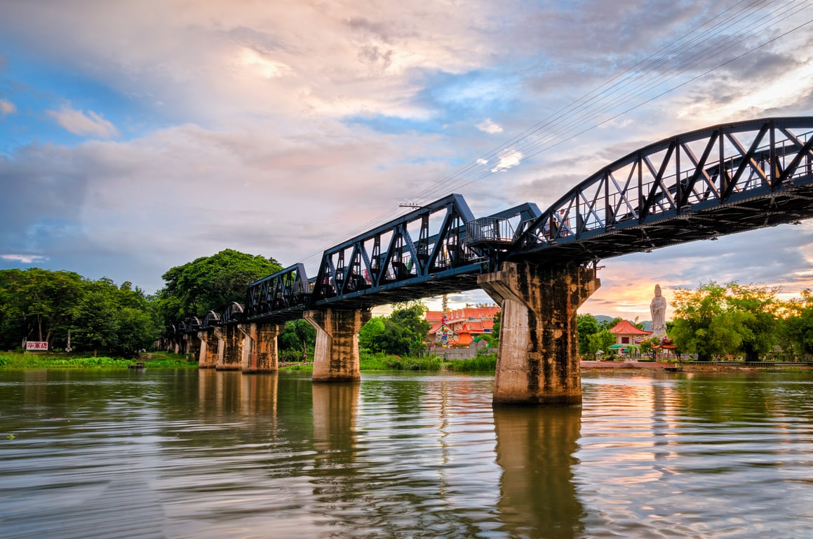 Kanchanaburi city Thailand Holiday