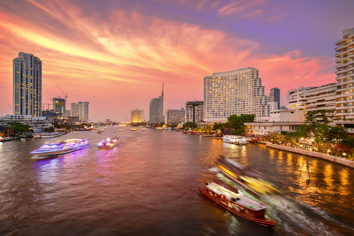 Chao Phraya River poi Thailand Holiday