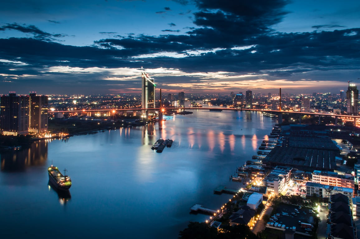 Chao Phraya River poi Thailand Holiday