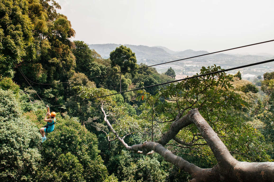 Zipline Phuket  Thailand Holiday