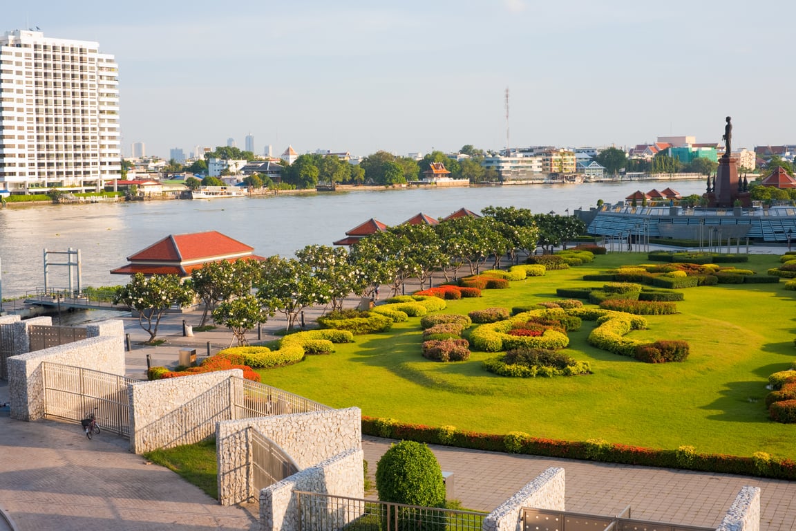 Rama VIII Park poi Thailand Holiday