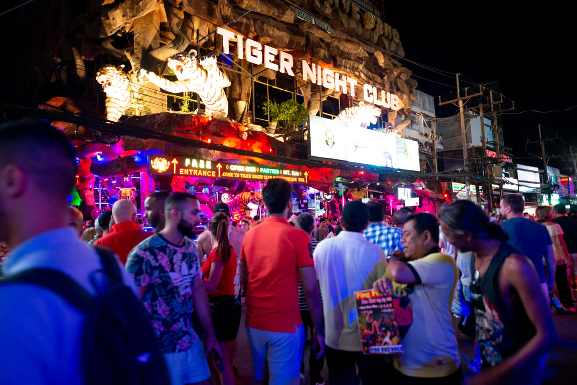 Bangla Road Nightlife  Thailand Holiday