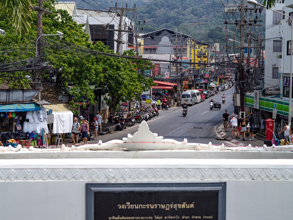 Karon Beach Roundabout  poi Thailand Holiday