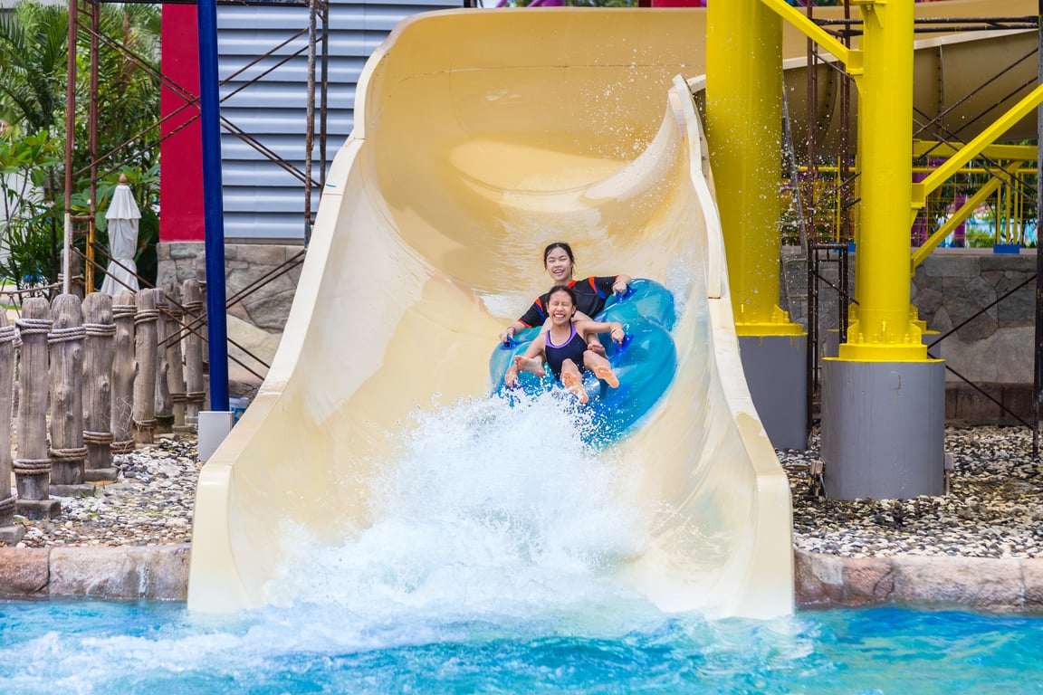 Splash Jungle Water Park activity Thailand Holiday