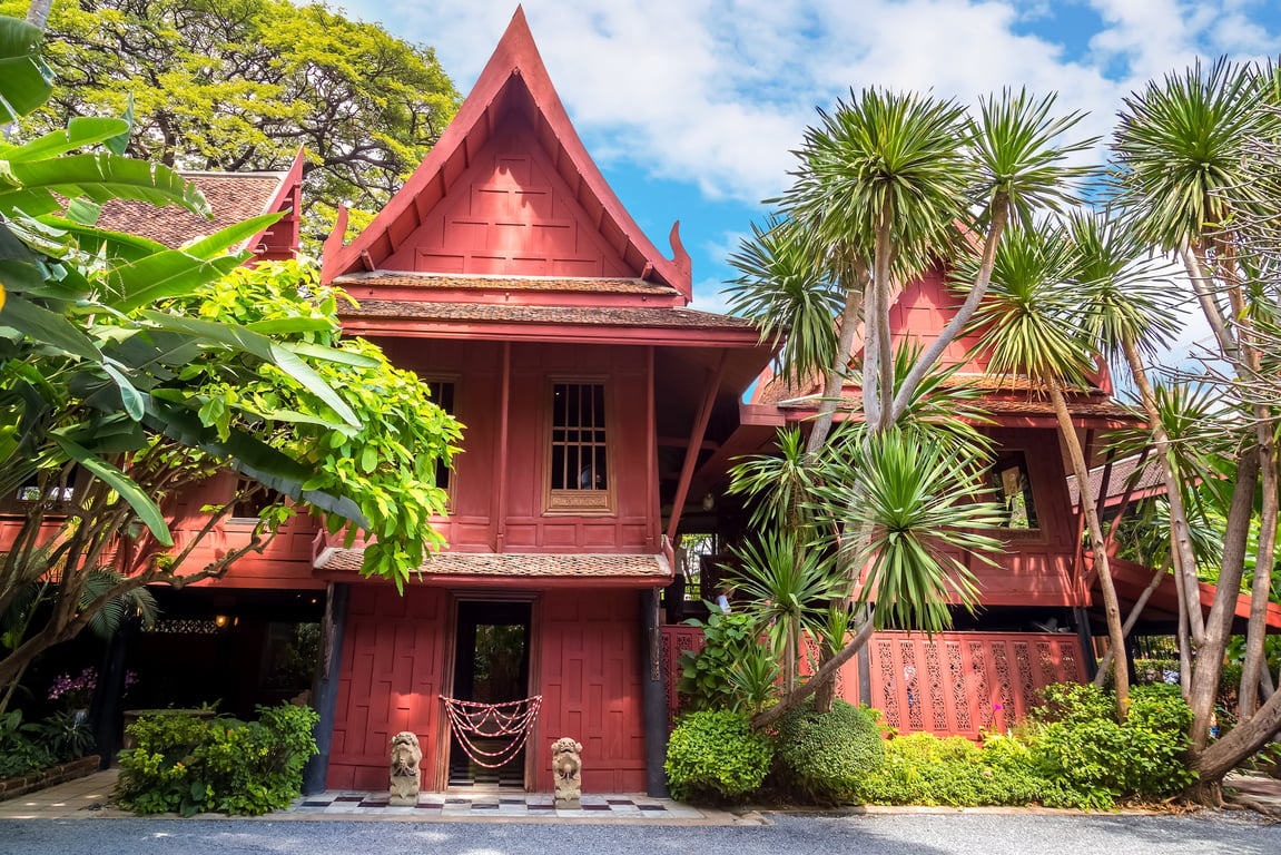 Jim Thompson House poi Thailand Holiday