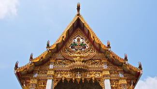Holiday in Wat Hua Lamphong poi in Thailand