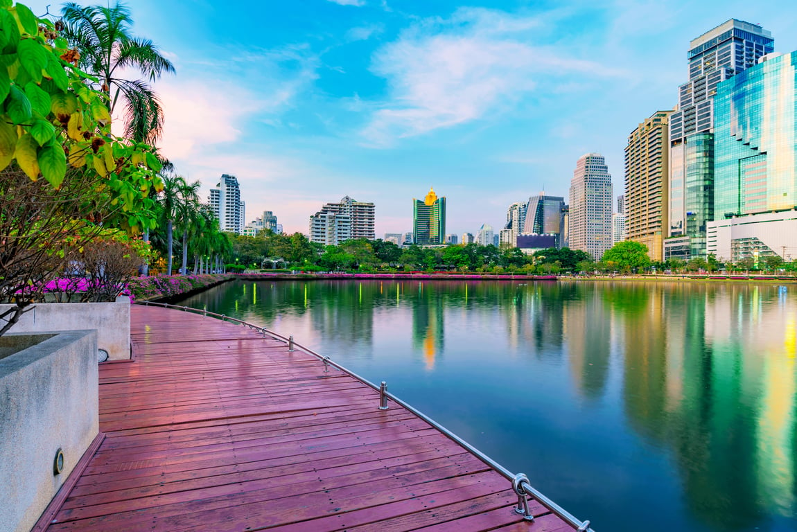 Benjakitti Park poi Thailand Holiday