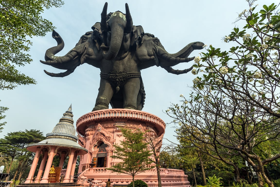 Erawan Museum in Bangkok  Thailand Holiday