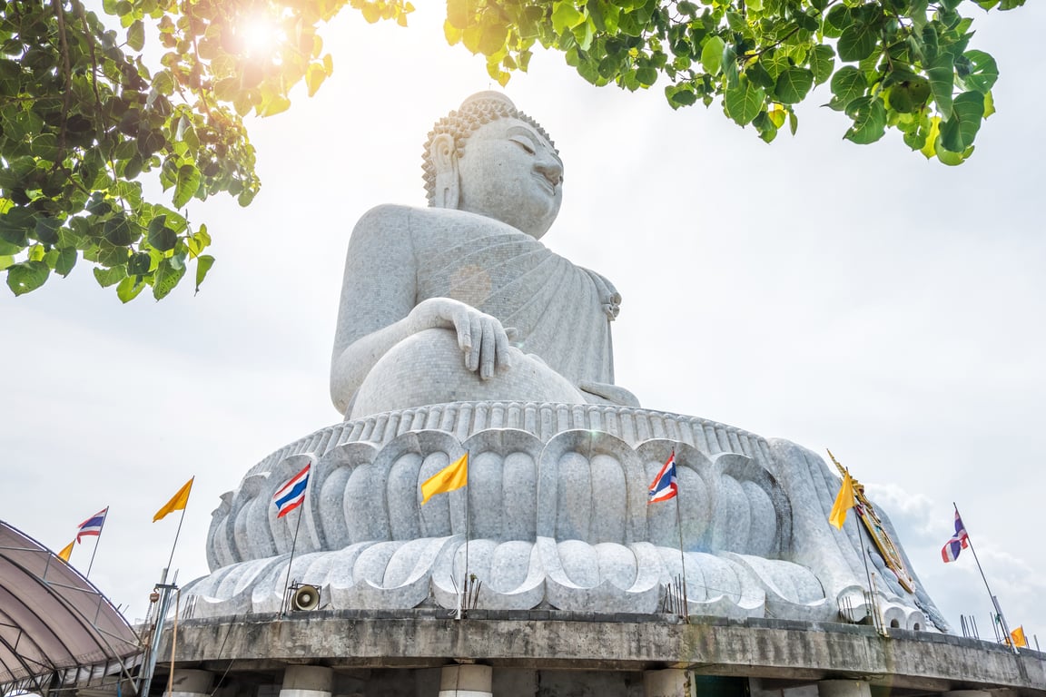 Big Buddha Phuket poi Thailand Holiday