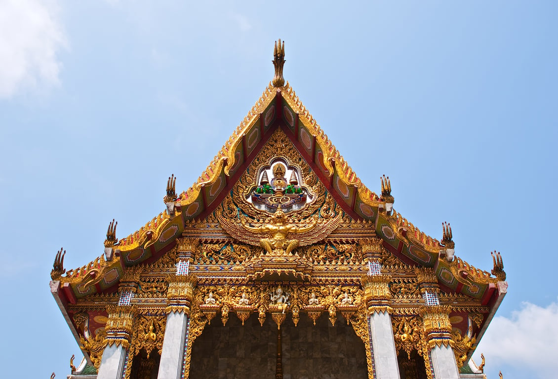 Wat Hua Lamphong poi Thailand Holiday