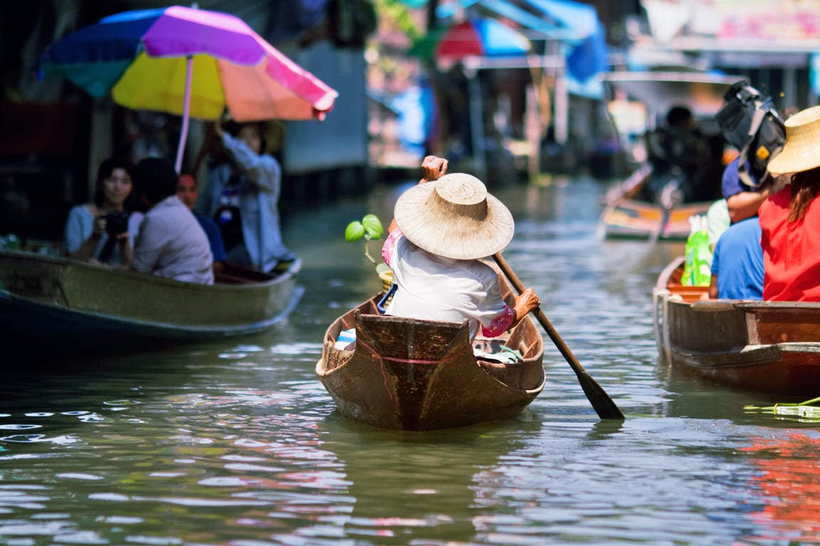 Bangkok Khlongs - Canals  Thailand Holiday