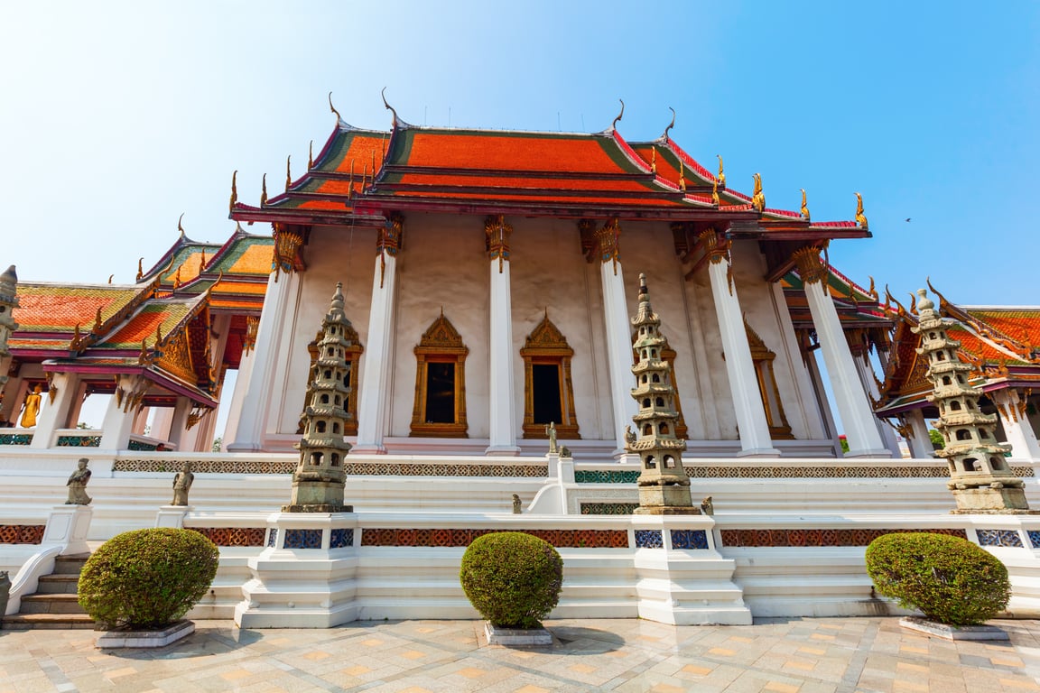 Wat Suthat Temple poi Thailand Holiday