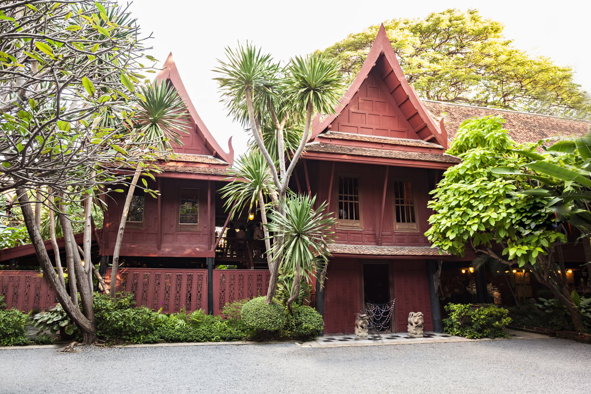 Jim Thompson House poi Thailand Holiday