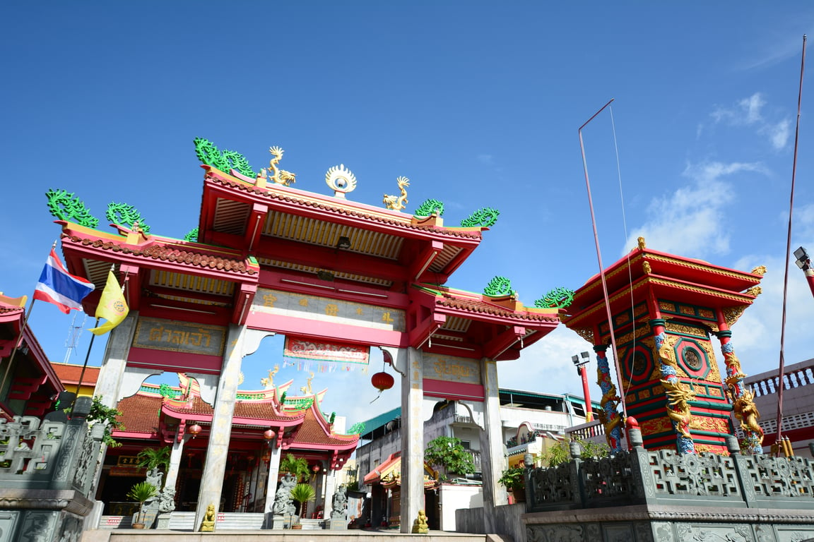 Jui Tui Shrine in Phuket poi Thailand Holiday