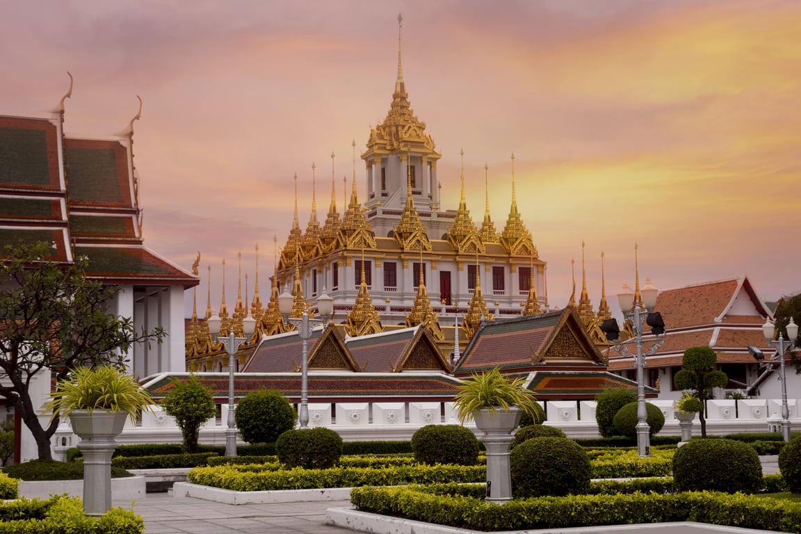 Loha Prasat Temple  Thailand Holiday