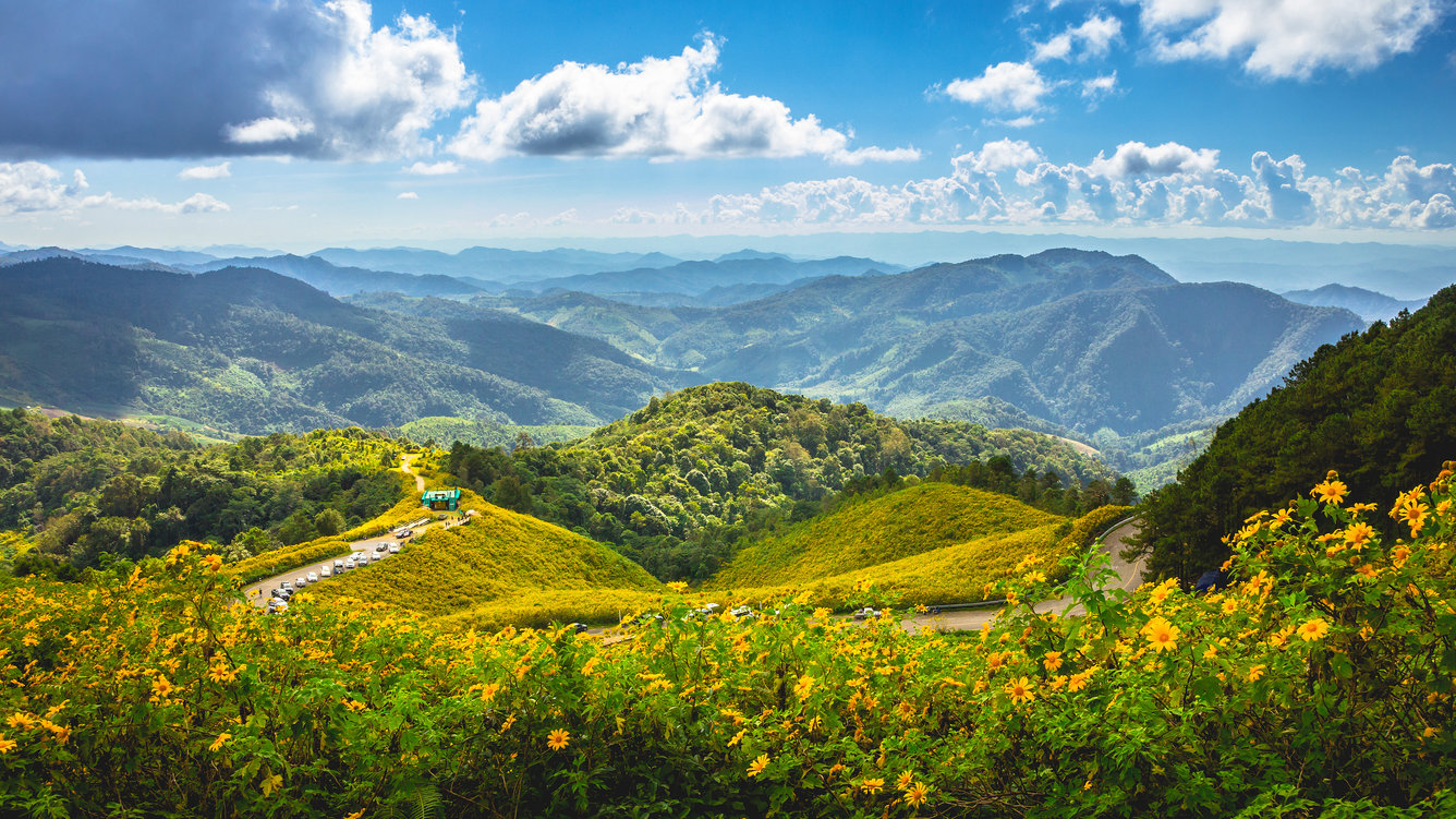 Mae Hong Son city Thailand Holiday