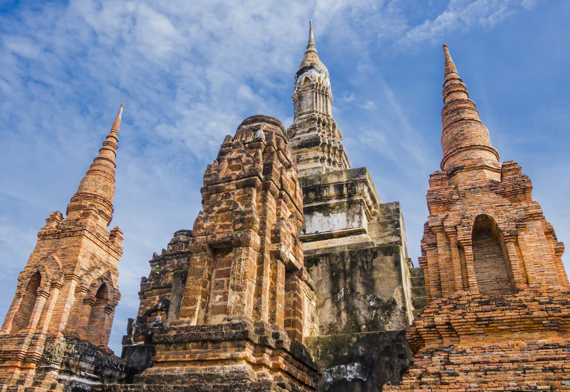 Wat Mahathat  Thailand Holiday