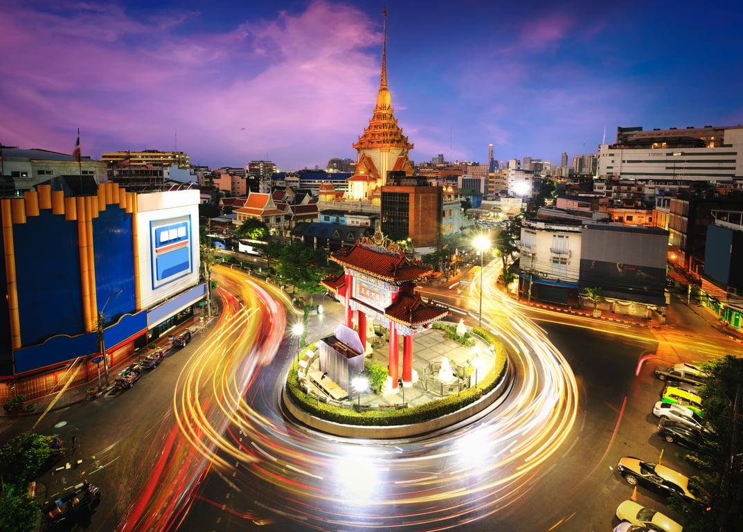 China Town Gate poi Thailand Holiday