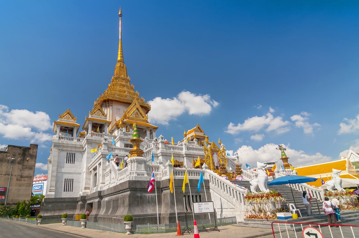 Golden Buddha Temple  Thailand Holiday