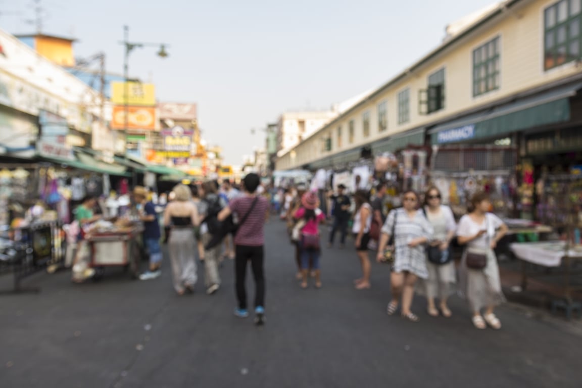 Khao San Road poi Thailand Holiday