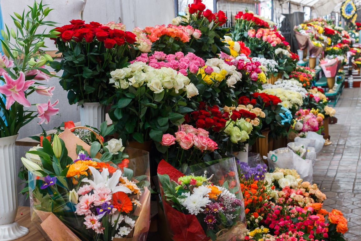 Bangkok Flower Market | Pak Klong Talad poi Thailand Holiday